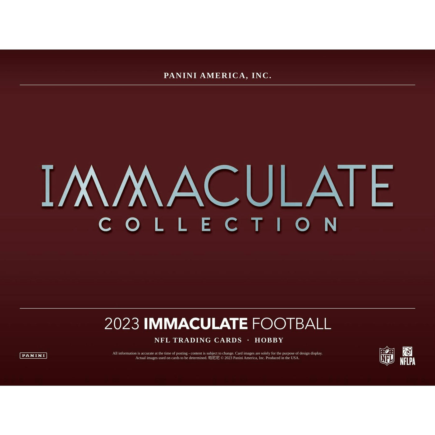 2023 Panini Immaculate Football Hobby Box