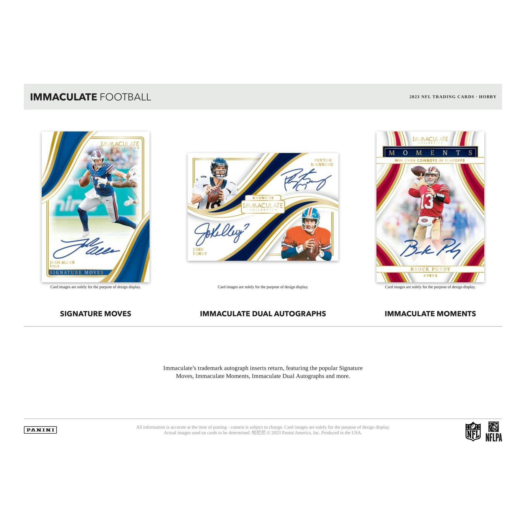 2023 Panini Immaculate Football Hobby Box