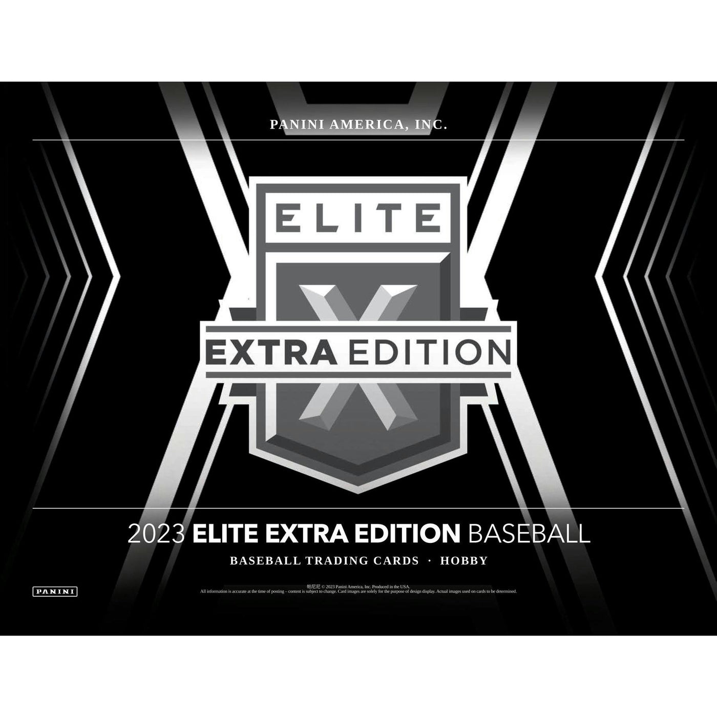2023 Panini Elite Extra Edition Baseball Hobby Box (Reed Buy)
