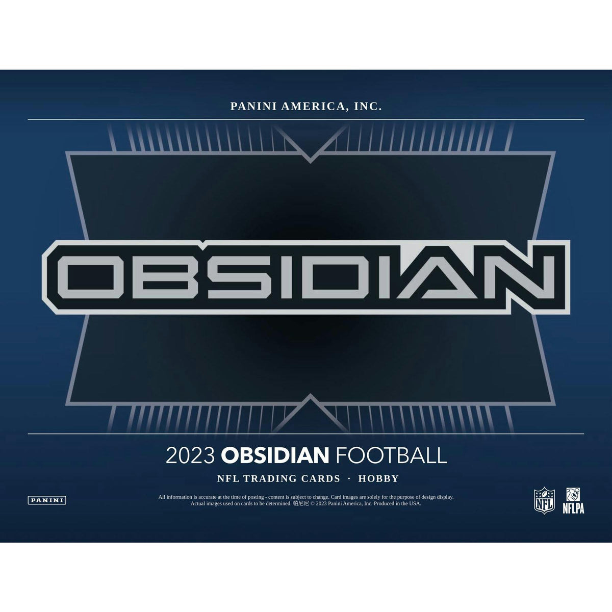 2023 Panini Obsidian Football Hobby Box