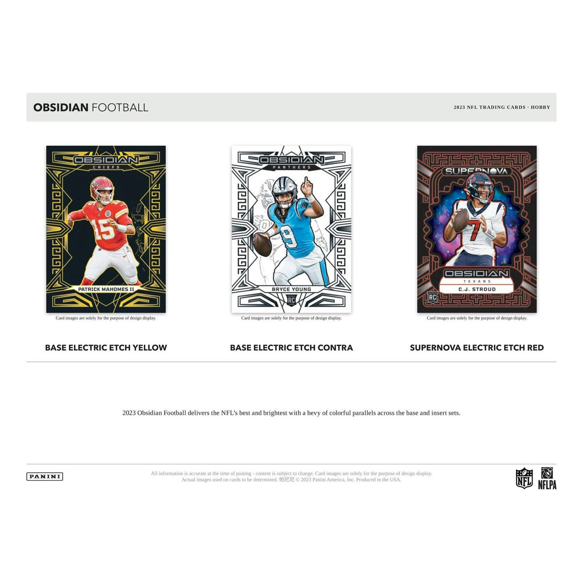 2023 Panini Obsidian Football Hobby Box