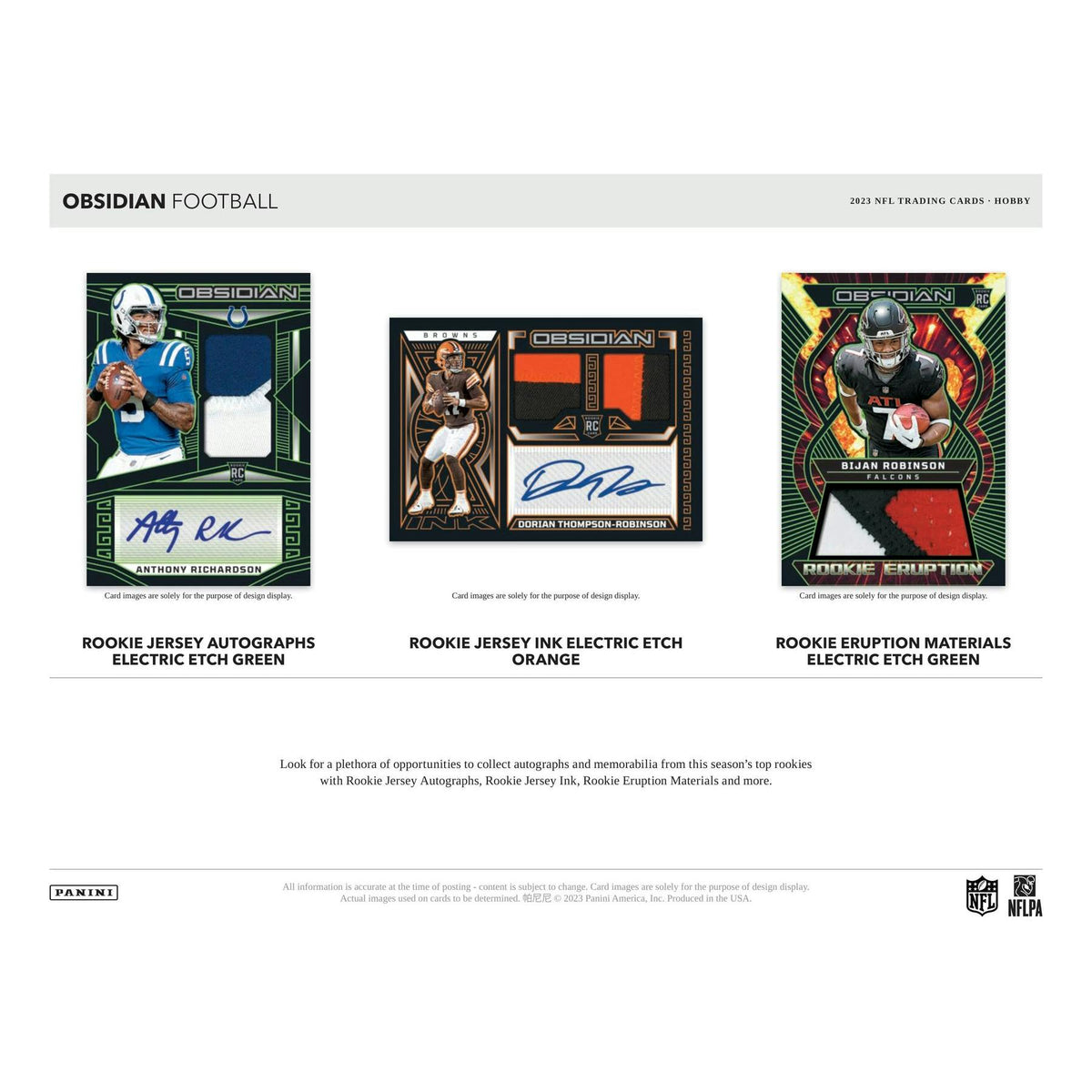 2023 Panini Obsidian Football Hobby 12-Box Case