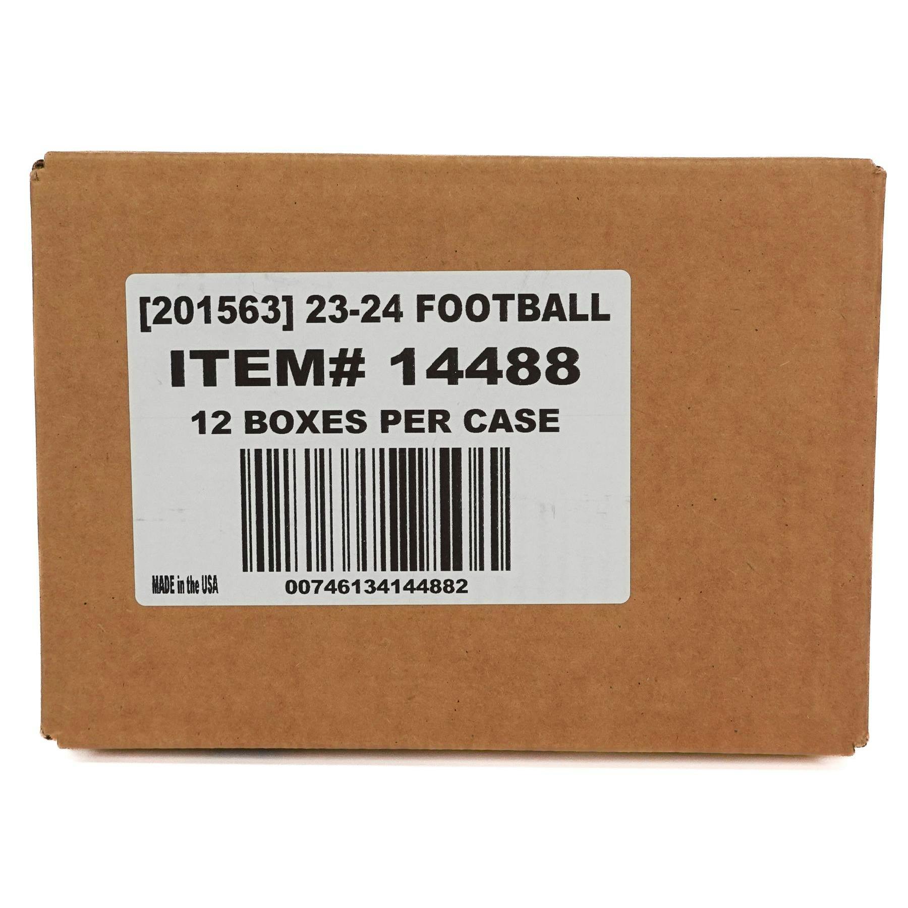 2023 Panini Obsidian Football Hobby 12-Box Case