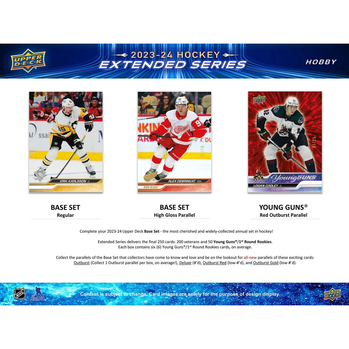 2023/24 Upper Deck Extended Series Hockey Hobby Pack