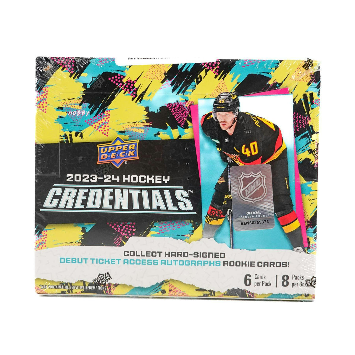 2023/24 Upper Deck Credentials Hockey Hobby Box