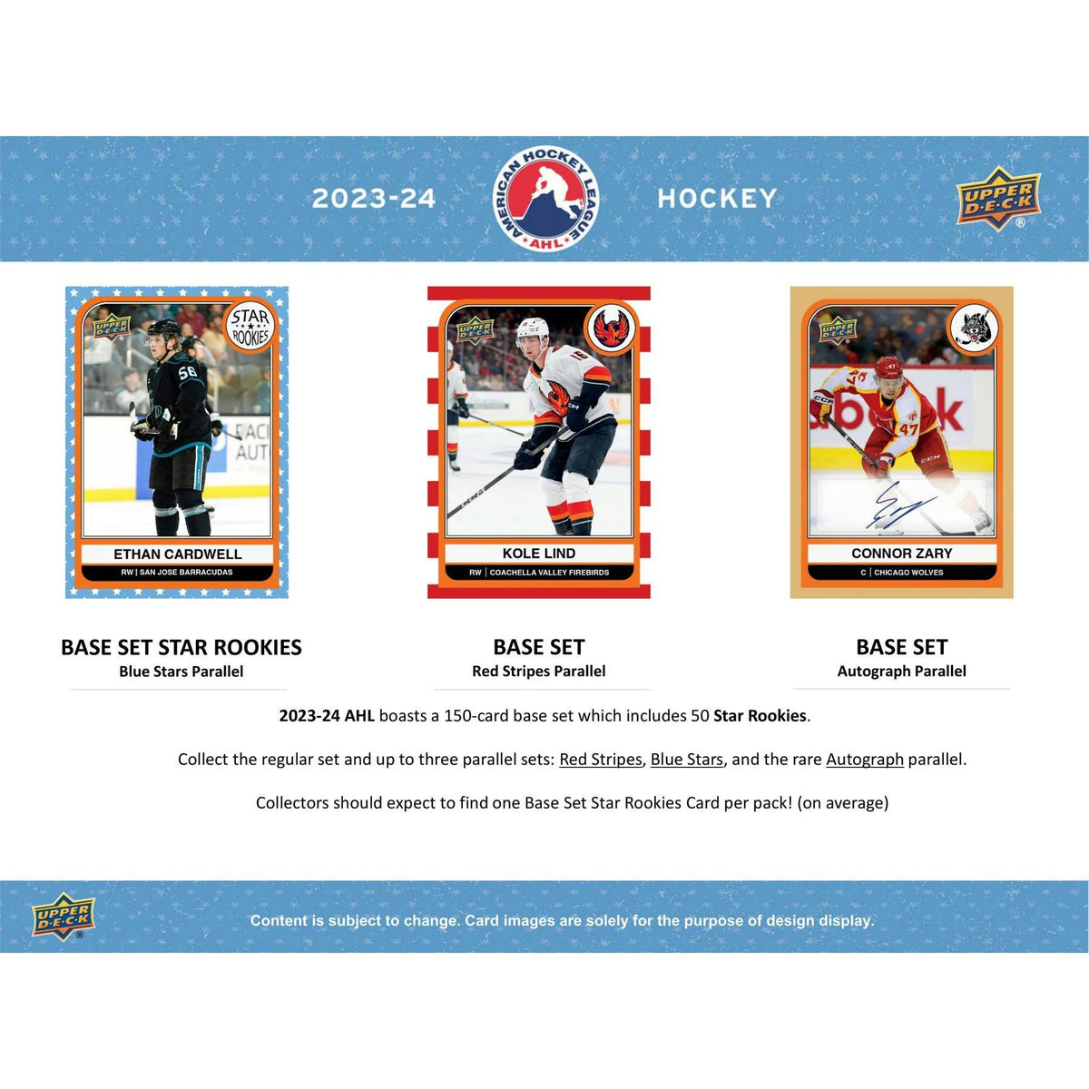 2023/24 Upper Deck AHL Hockey Hobby 24-Box Case