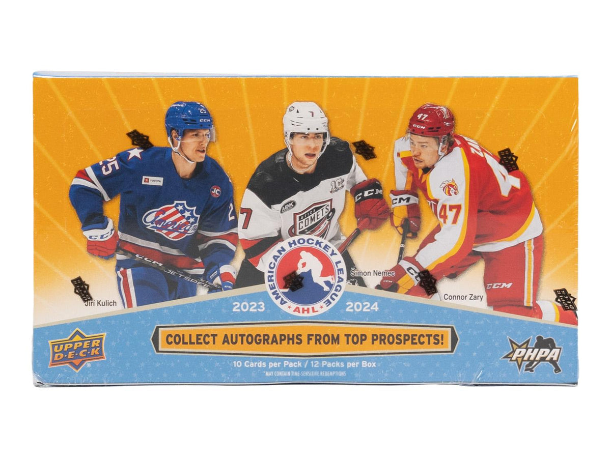 2023/24 Upper Deck AHL Hockey Hobby Box