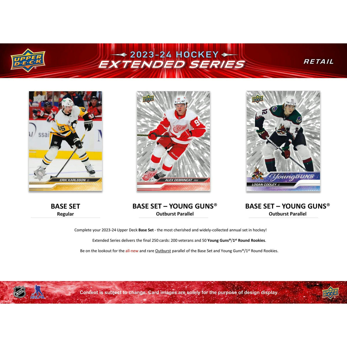2023/24 Upper Deck Extended Series Hockey Blaster Box