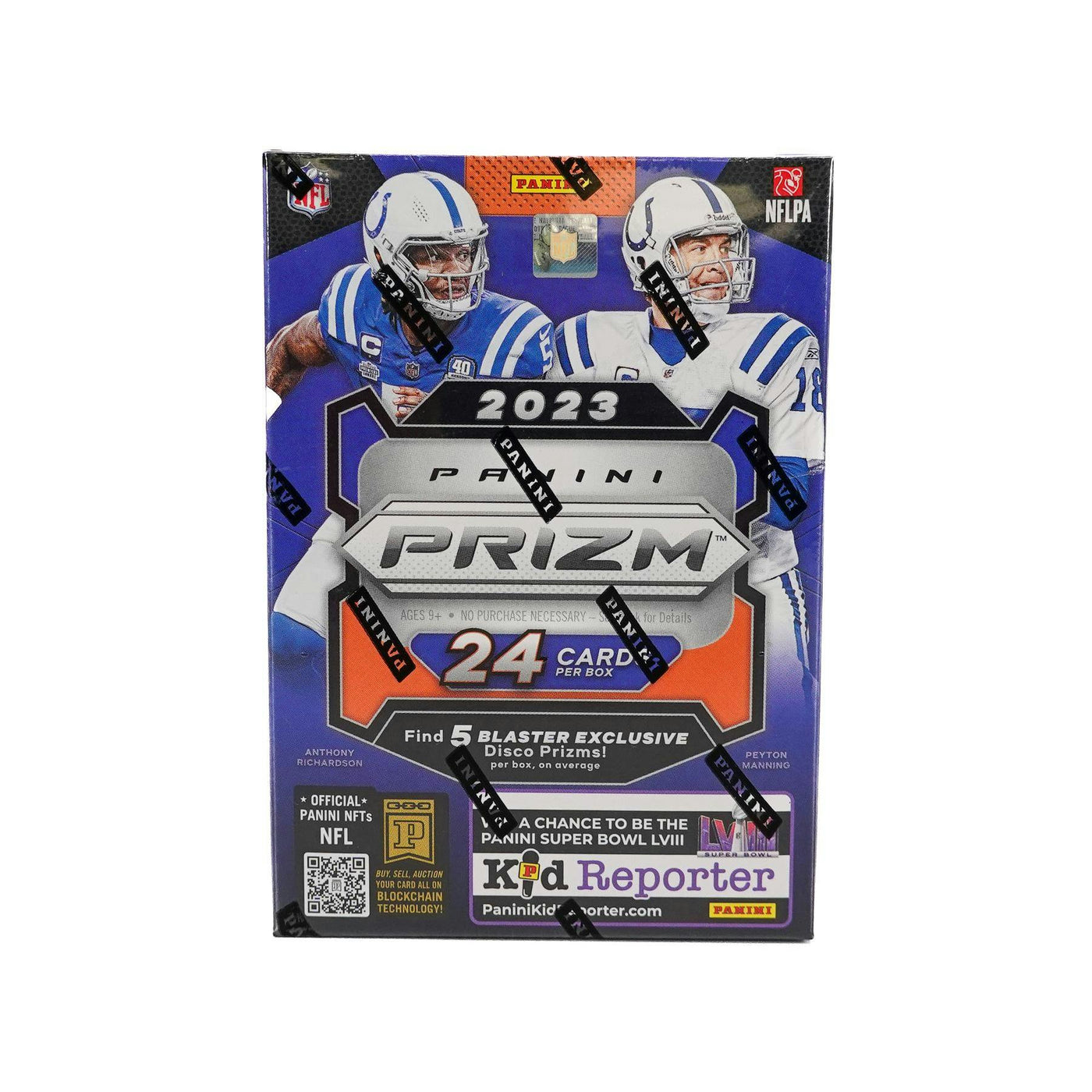 2023 Panini Prizm Football Blaster Box (Disco Prizms!)