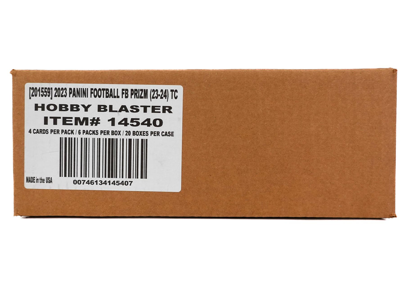 2023 Panini Prizm Football Blaster Hobby 20-Box Case (Orange Ice Prizms!)