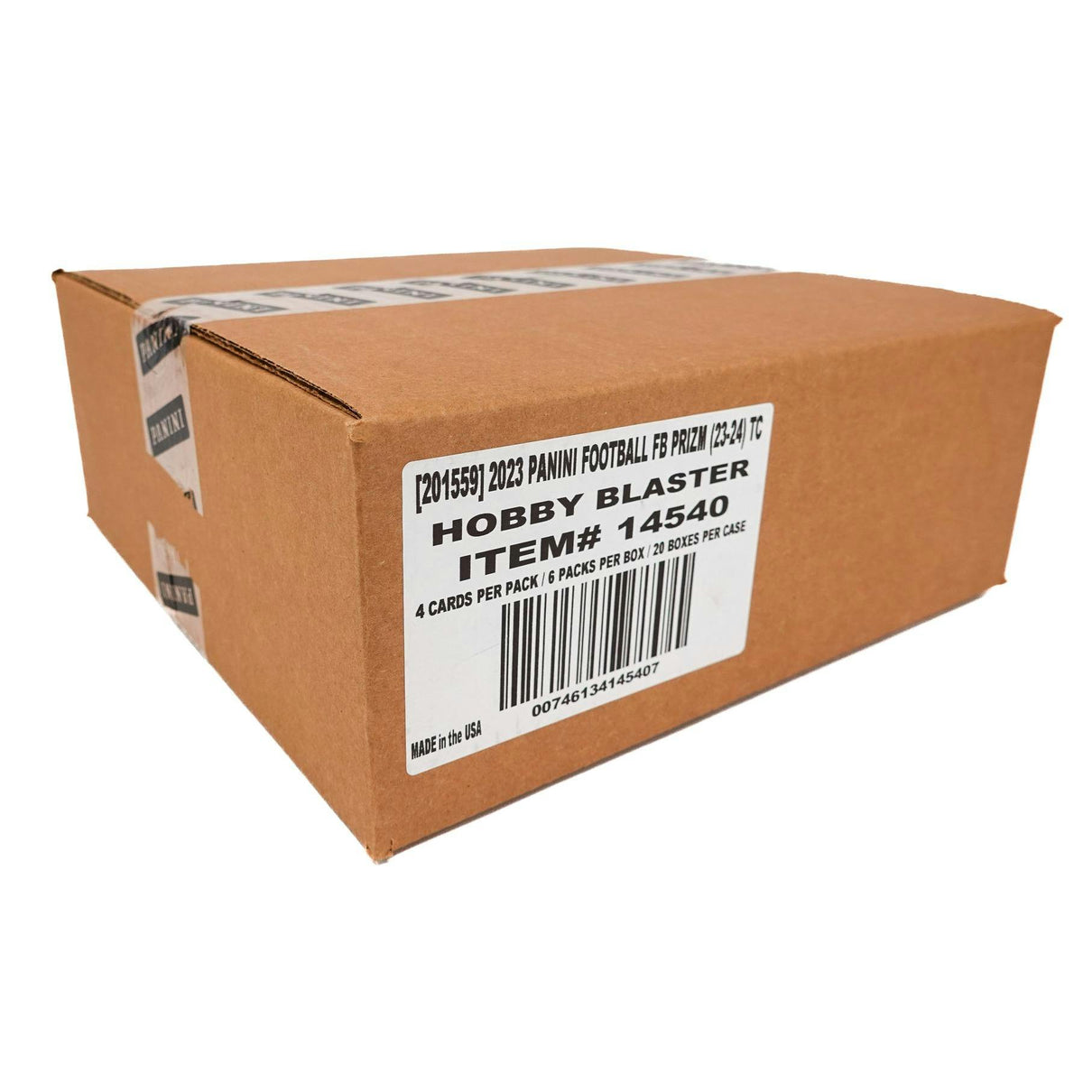 2023 Panini Prizm Football Blaster Hobby 20-Box Case (Orange Ice Prizms!)