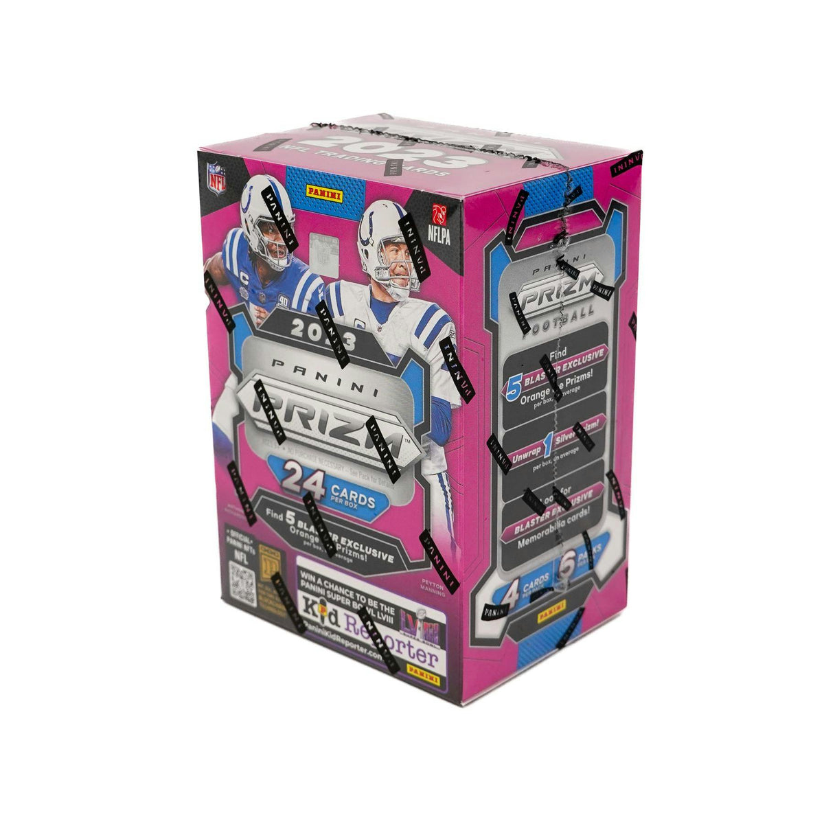 2023 Panini Prizm Football Blaster Hobby Box (Orange Ice Prizms!)