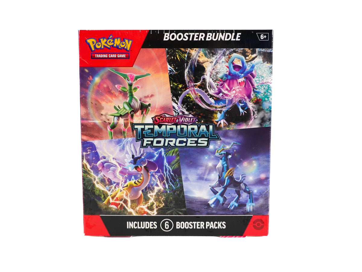 Pokemon Scarlet & Violet: Temporal Forces 6-Pack Booster Bundle