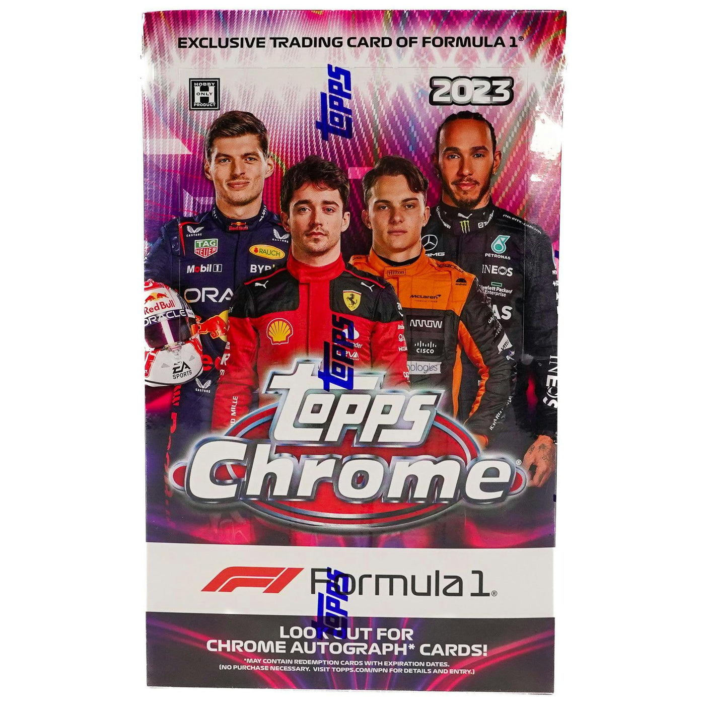 2023 Topps Chrome F1 Formula 1 Hobby Box