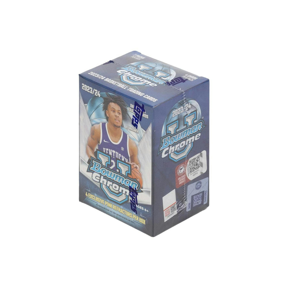 2023/24 Bowman University Chrome Basketball Blaster Box