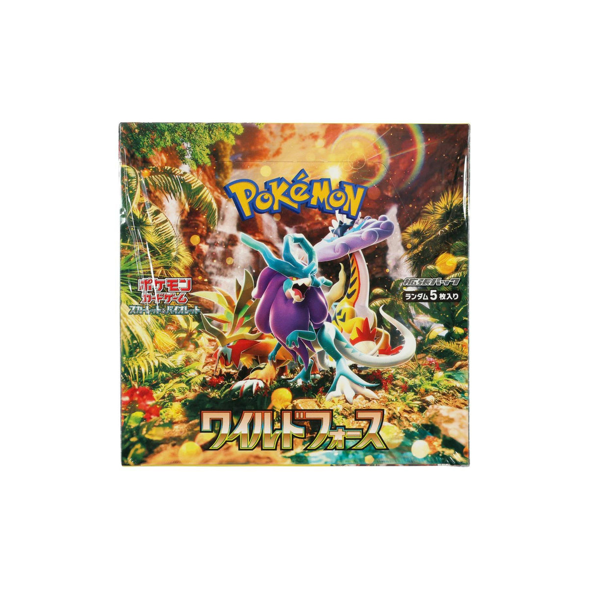 Pokemon Scarlet & Violet: Wild Force Booster Box (Japanese)