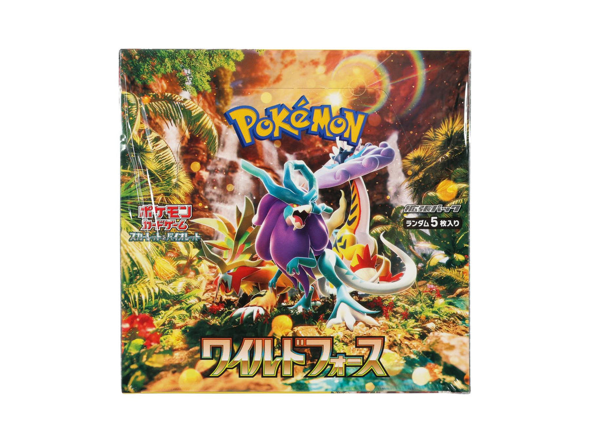 Pokemon Scarlet & Violet: Wild Force Booster Box (Japanese)