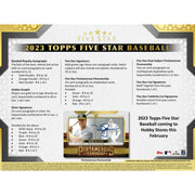 2023 Topps Five Star Baseball Hobby Box