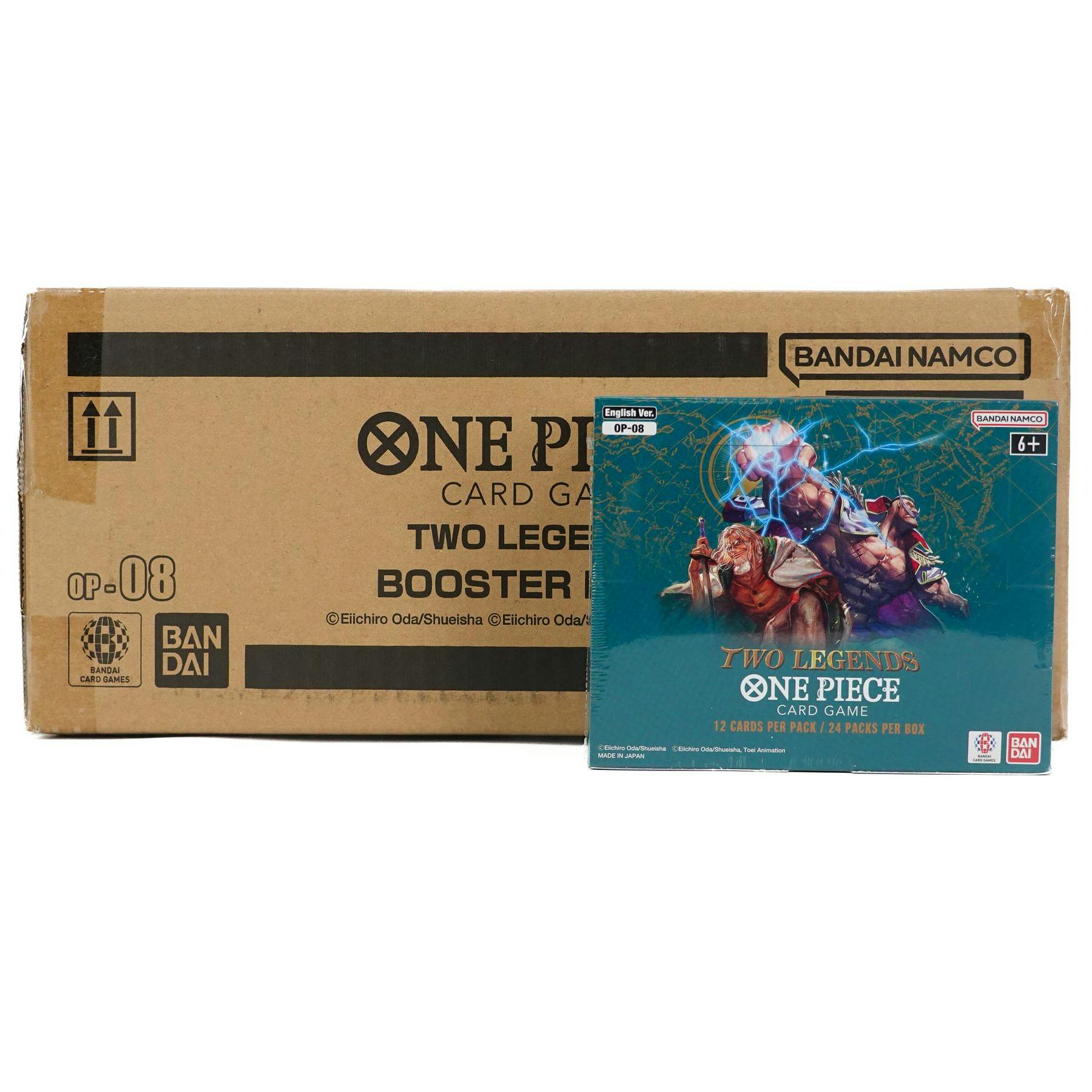 One Piece TCG: Two Legends (OP-08) Booster 12-Box Case