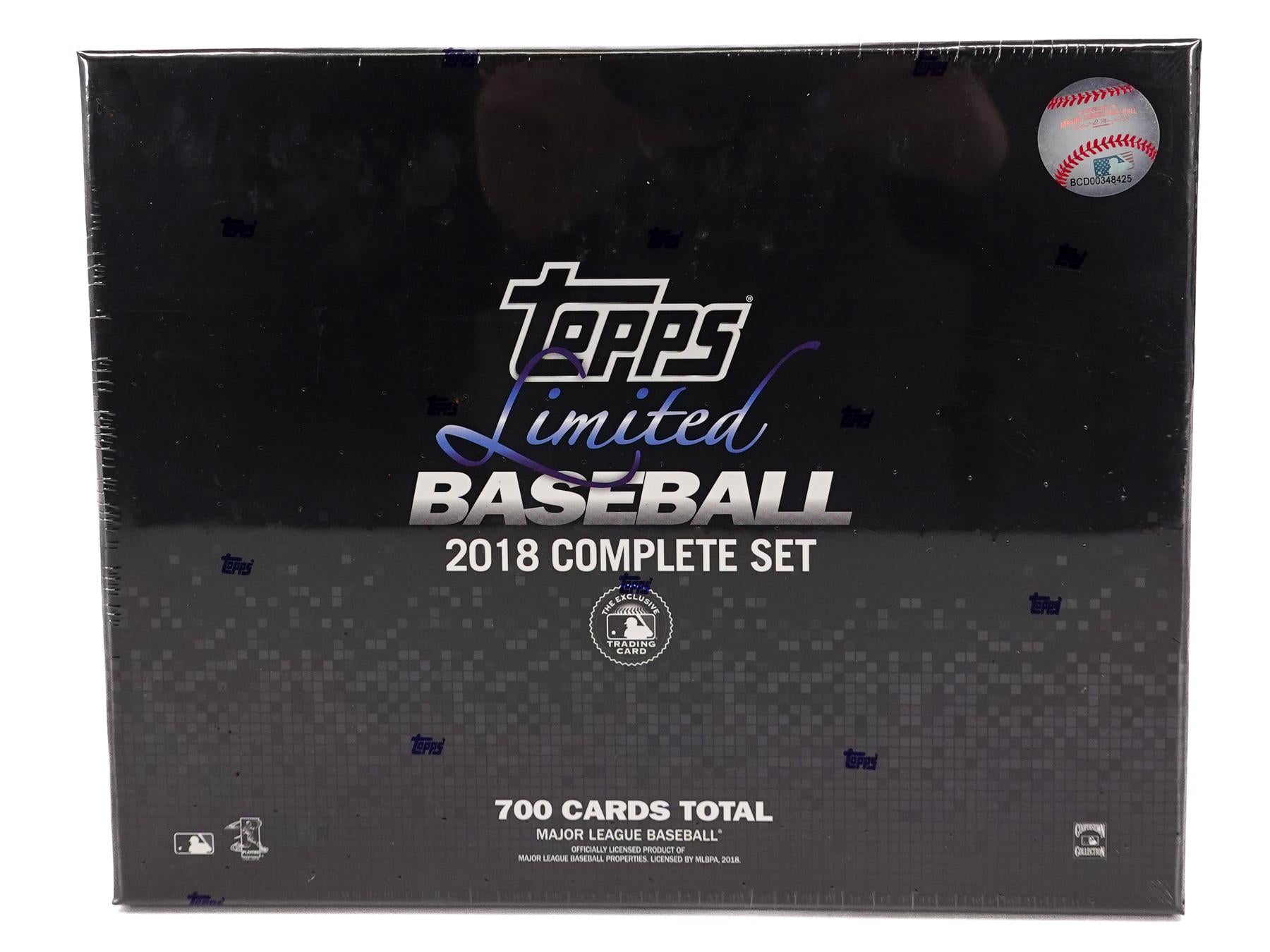 2018 Topps Limited Baseball Complete Factory Sealed Set (Box)