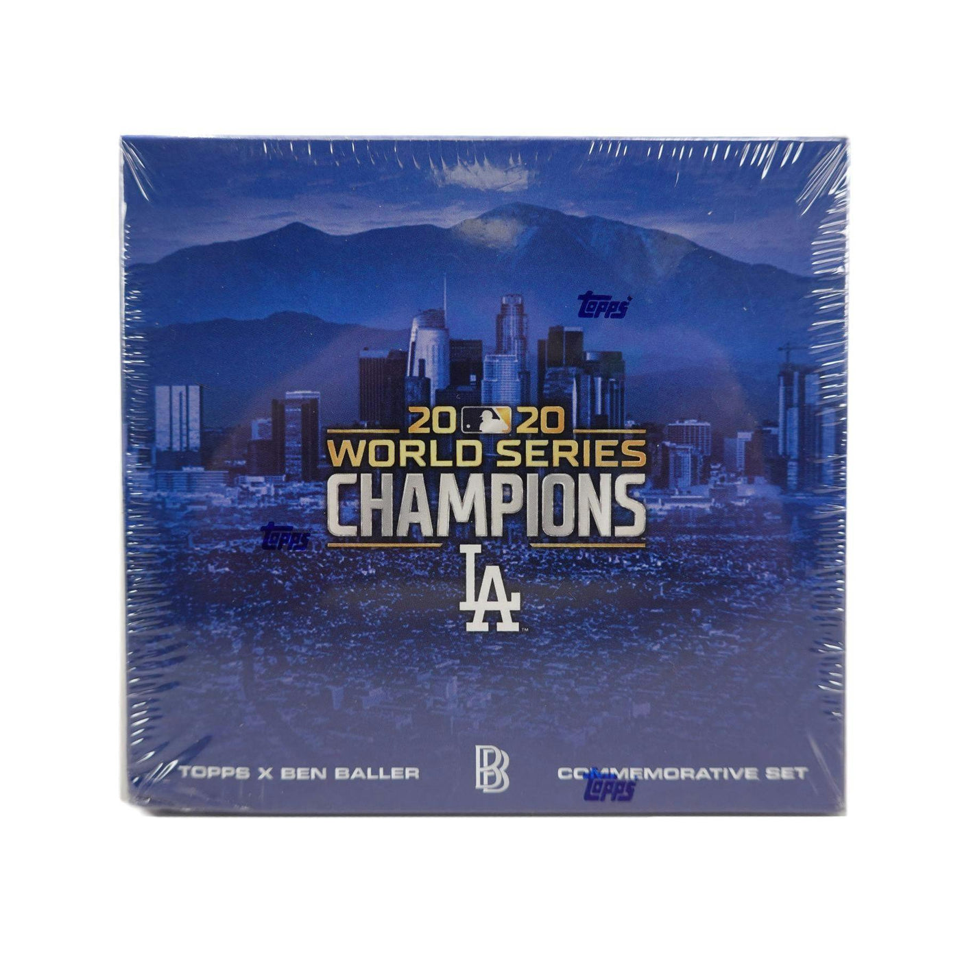 2020 Topps x Ben Baller Los Angeles Dodgers World Series Champions Factory Set (Box) (Reed Buy)