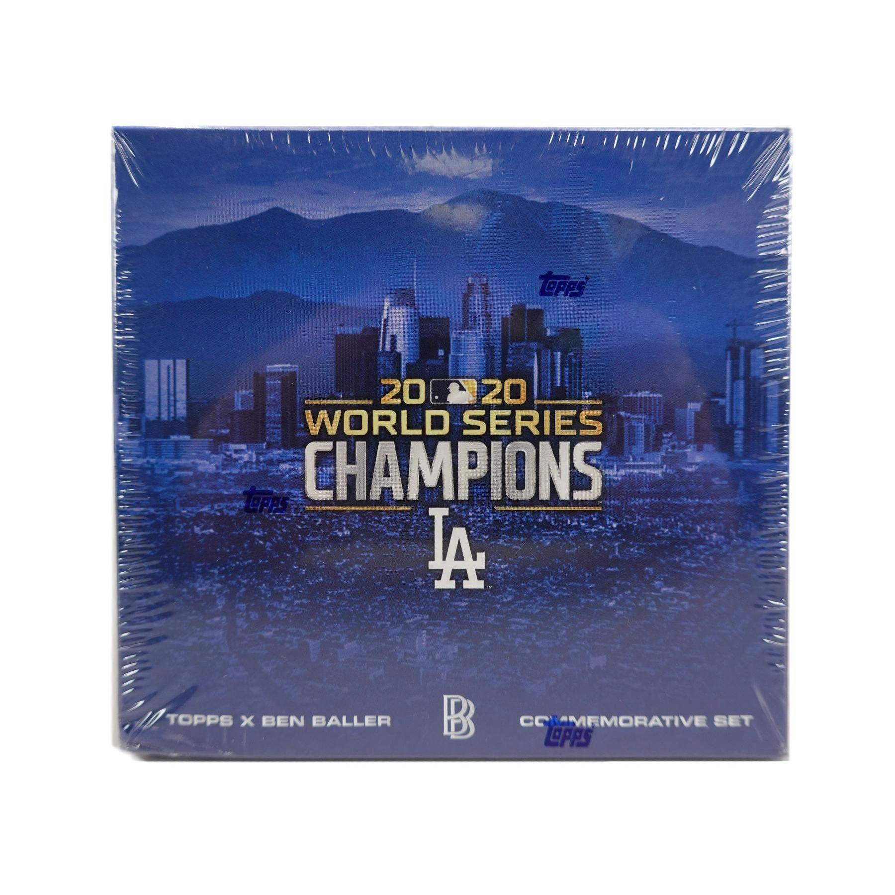 2020 Topps x Ben Baller Los Angeles Dodgers World Series Champions Factory Set (Box) (Reed Buy)