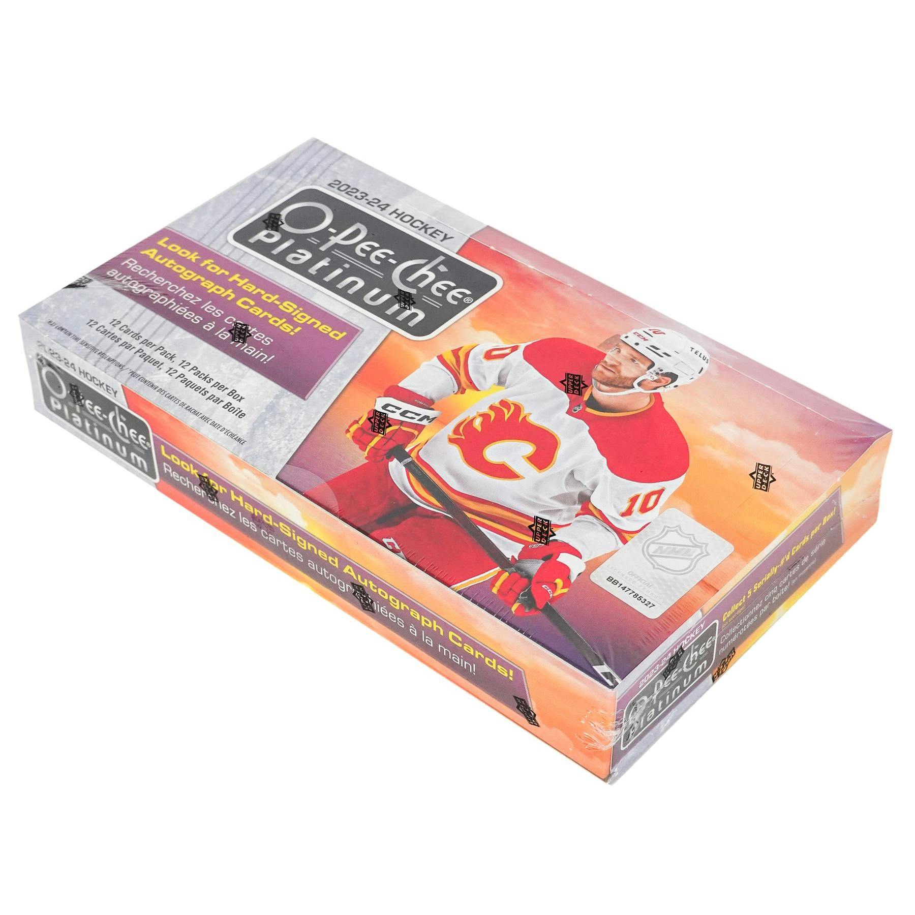 2023/24 Upper Deck O-Pee-Chee Platinum Hockey Hobby Box