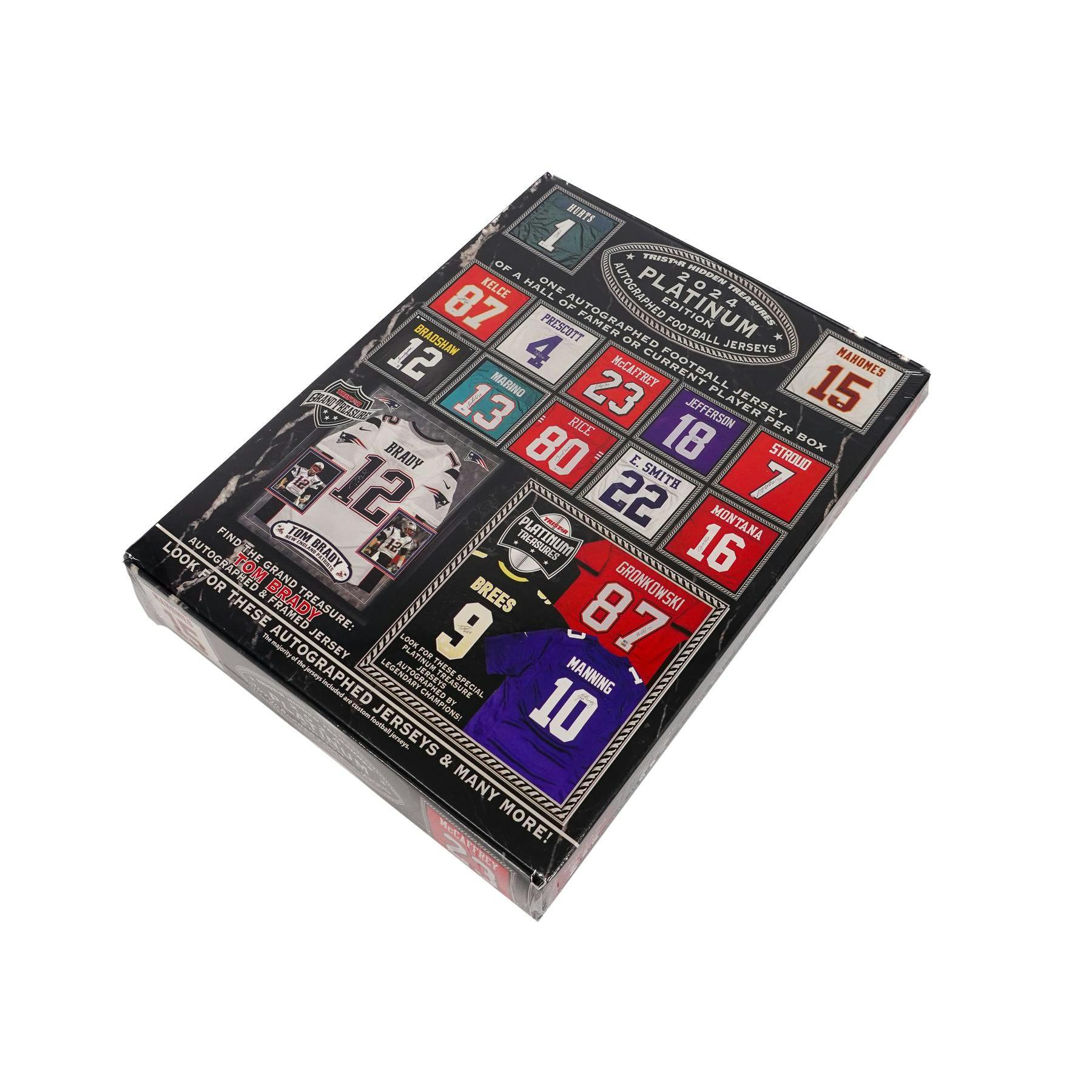 2024 TriStar Hidden Treasures Platinum Edition Autographed Football Jersey Hobby Box