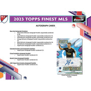 2023 Topps MLS Major League Soccer Finest Soccer Hobby Box (Reed Buy)