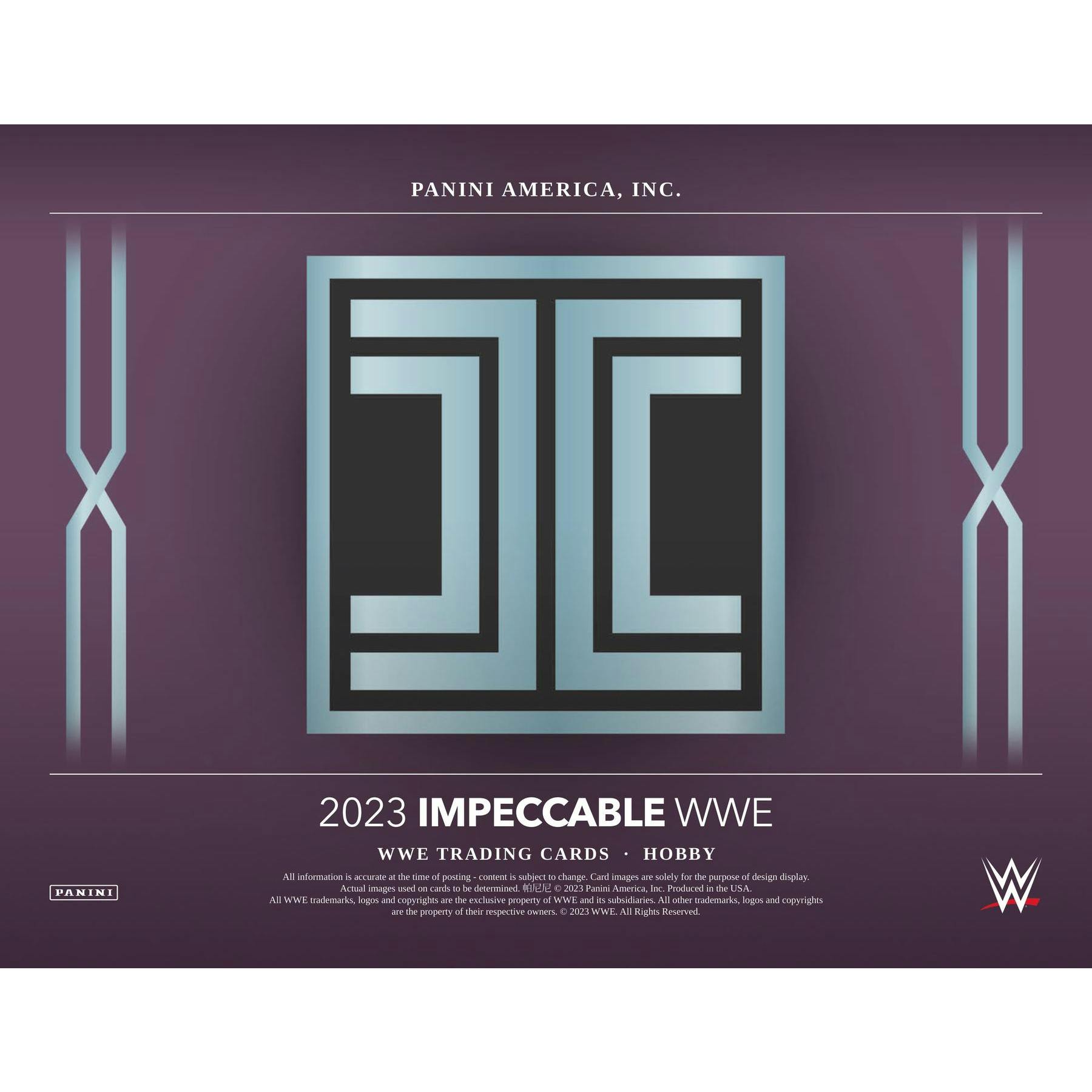 2023 Panini Impeccable WWE Wrestling Hobby Box
