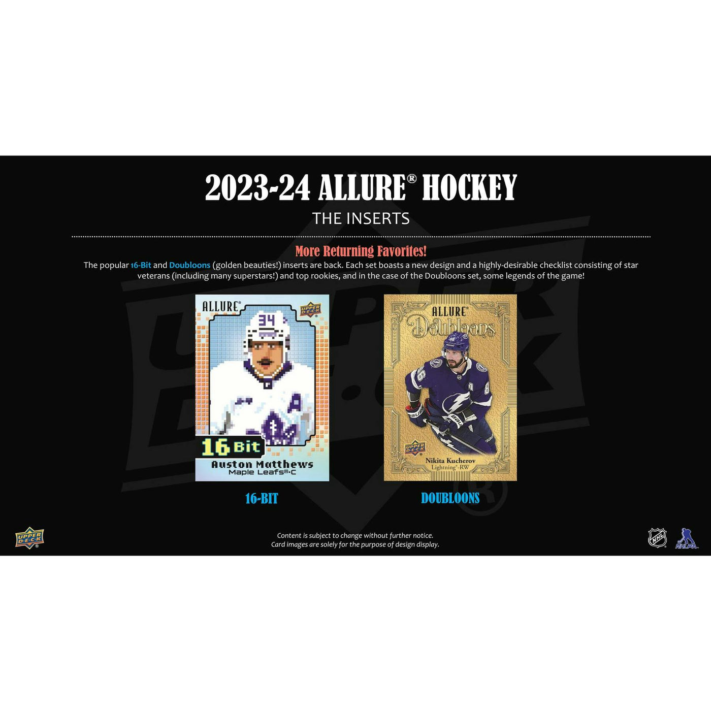 2023/24 Upper Deck Allure Hockey Hobby 18-Box Case