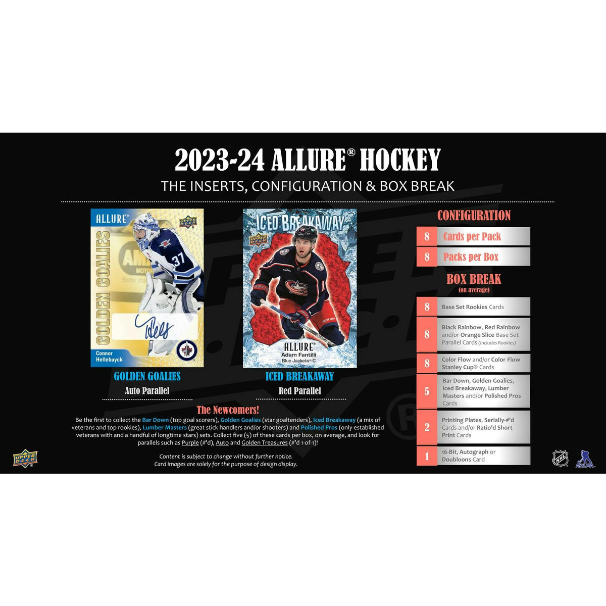 2023/24 Upper Deck Allure Hockey Hobby Box