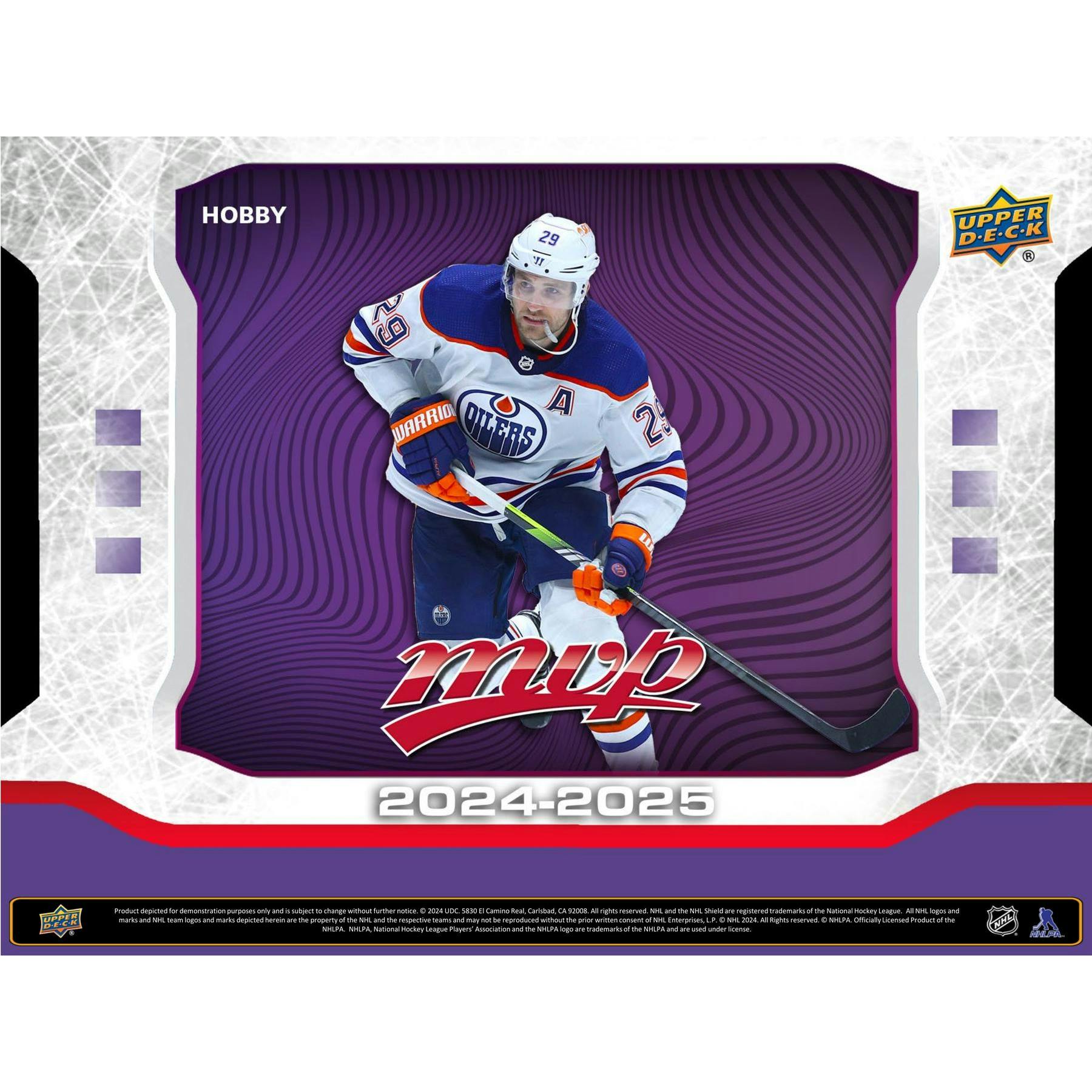 2024/25 Upper Deck MVP Hockey Hobby Box