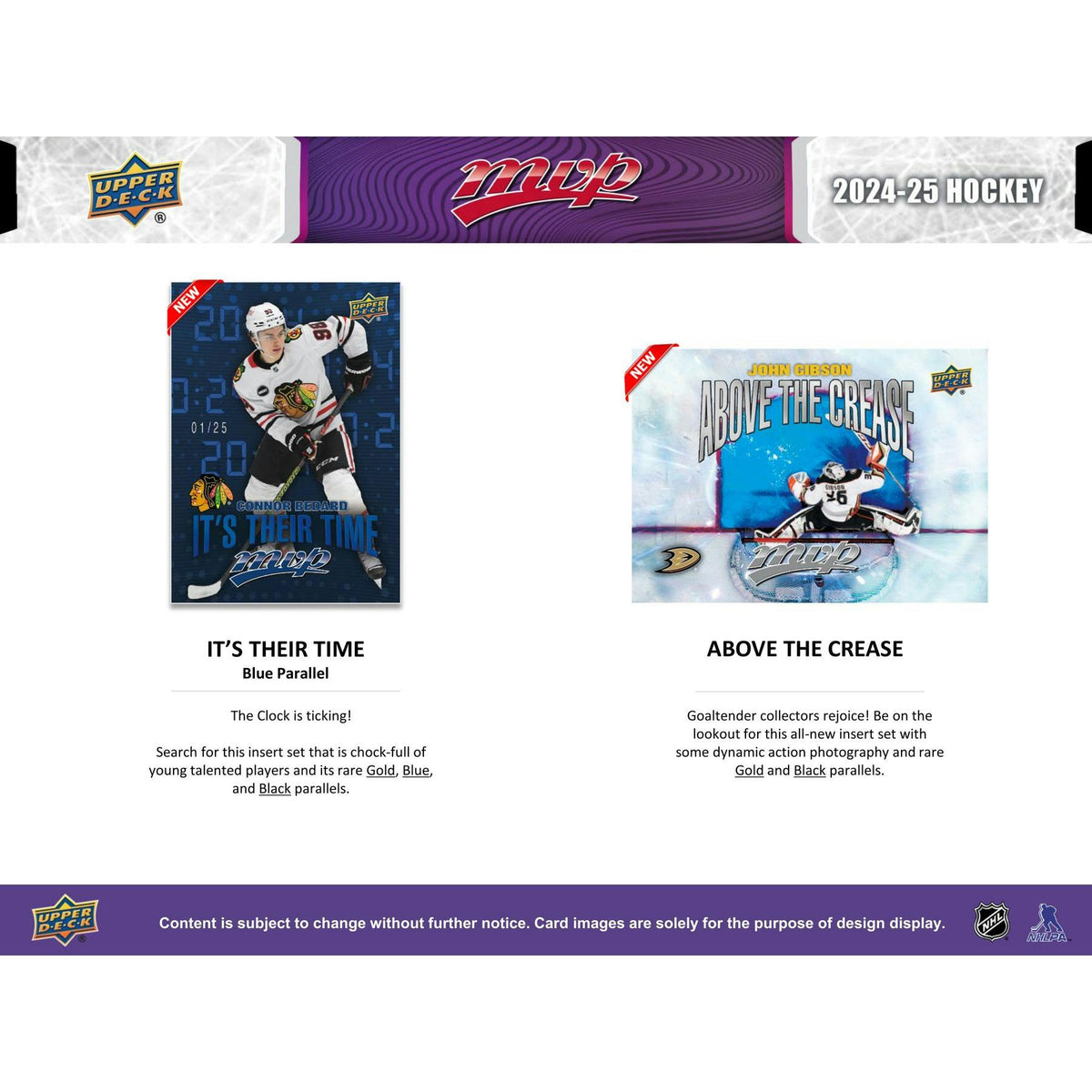 2024/25 Upper Deck MVP Hockey Hobby Box
