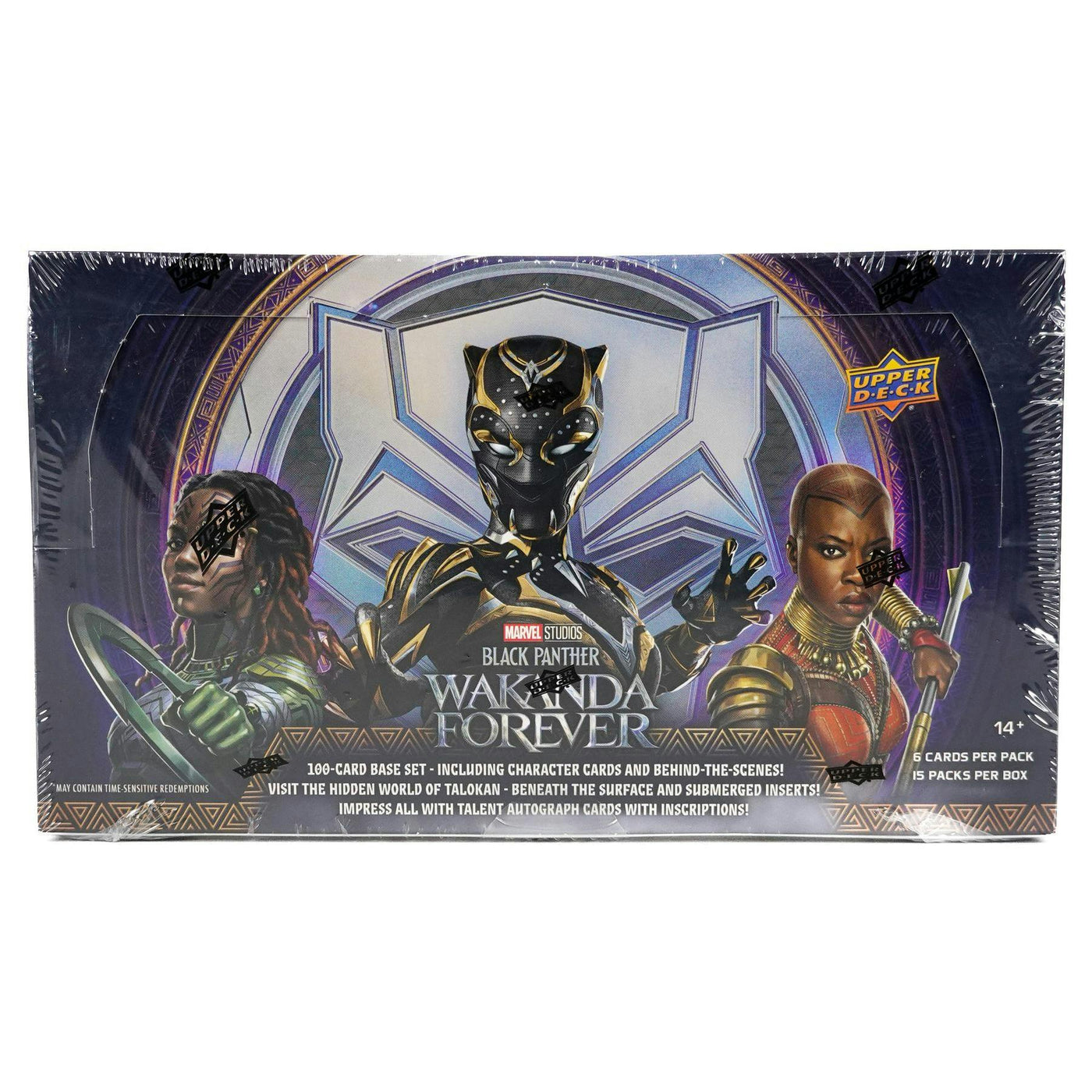 2024 Upper Deck Marvel Studios Black Panther: Wakanda Forever Hobby 12-Box Case