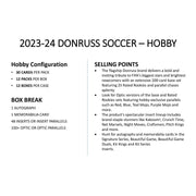 2023/24 Panini Donruss Soccer Hobby 12-Box Case
