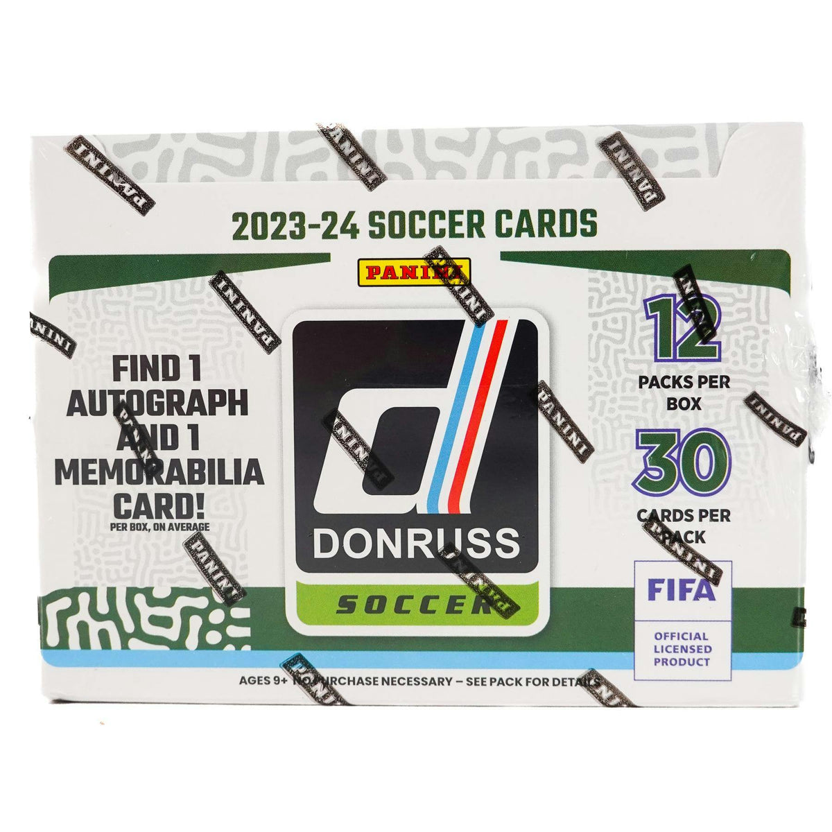 2023/24 Panini Donruss Soccer Hobby 12-Box Case
