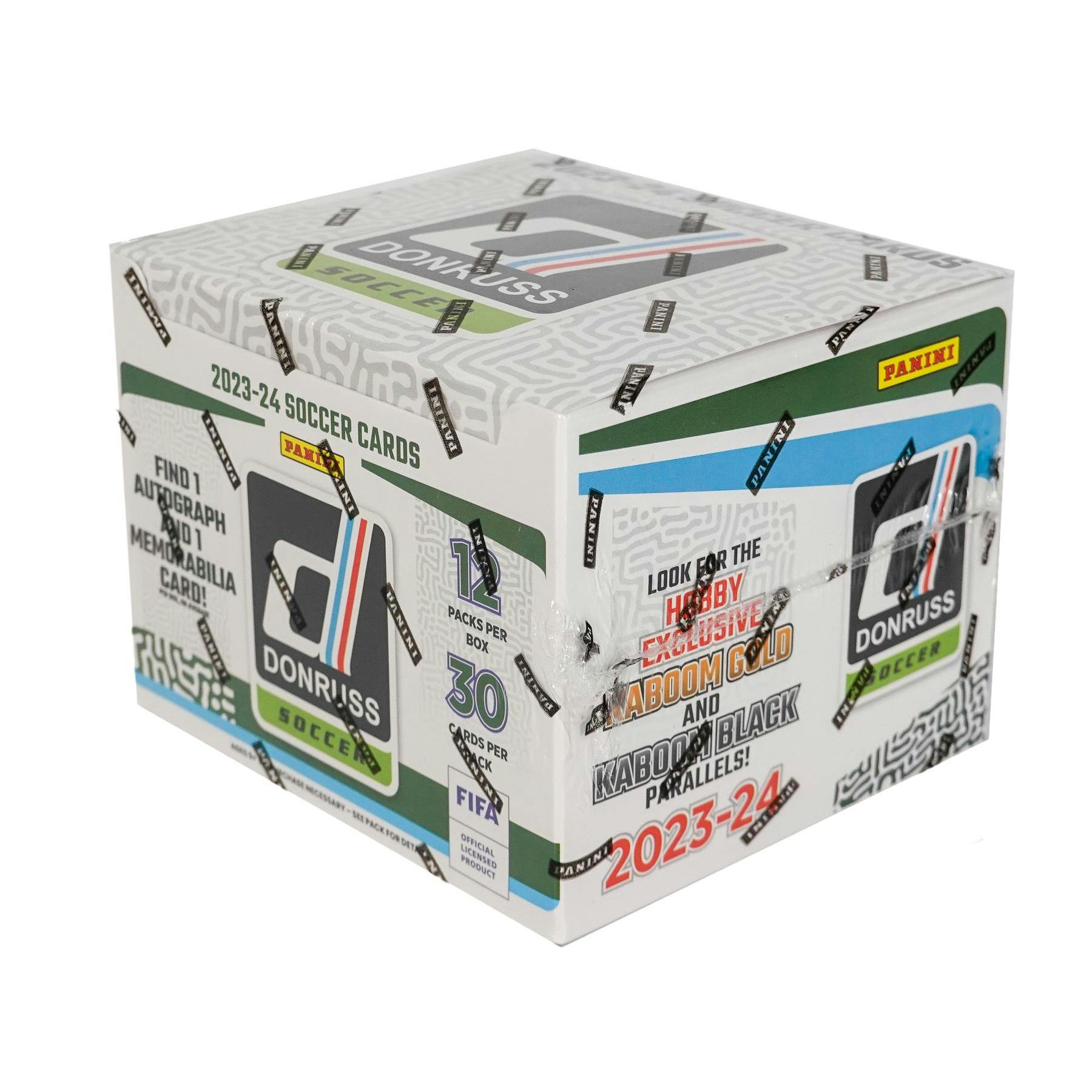 2023/24 Panini Donruss Soccer Hobby 12-Box Case