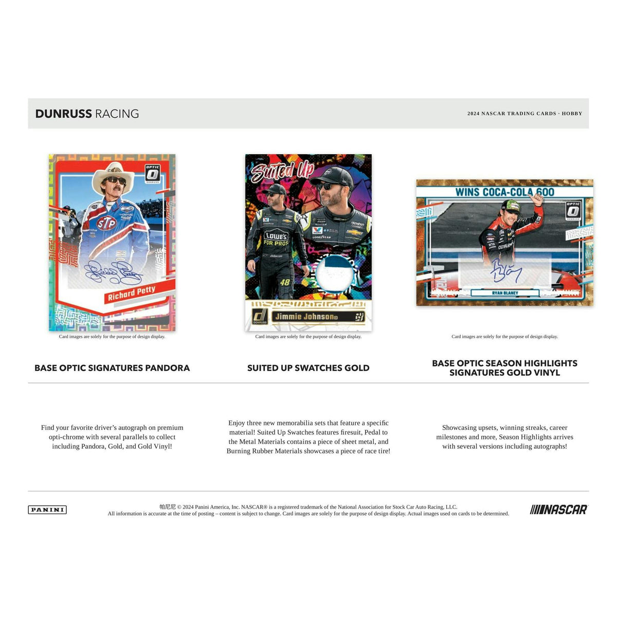 2024 Panini Donruss Racing Hobby Box