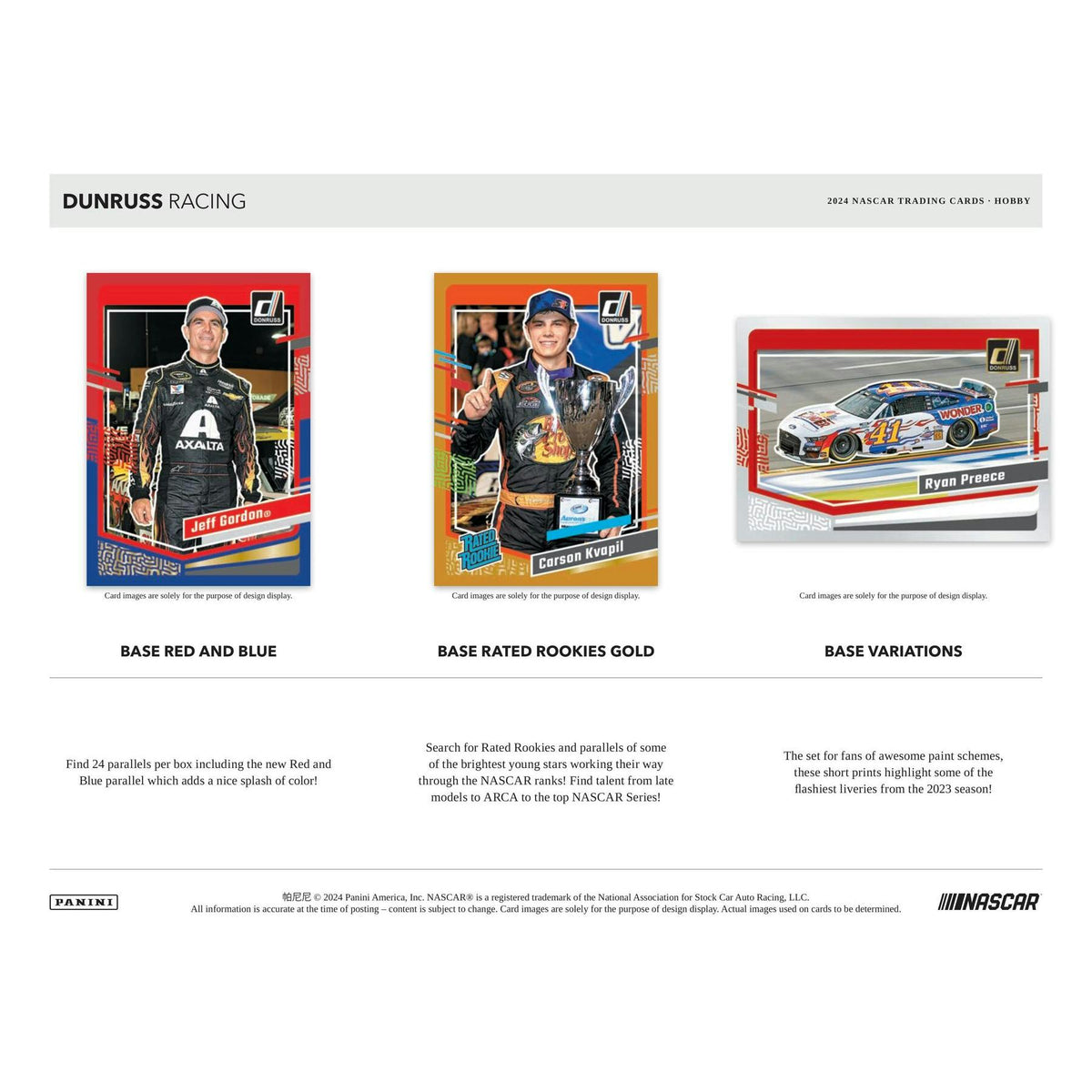 2024 Panini Donruss Racing Hobby Box
