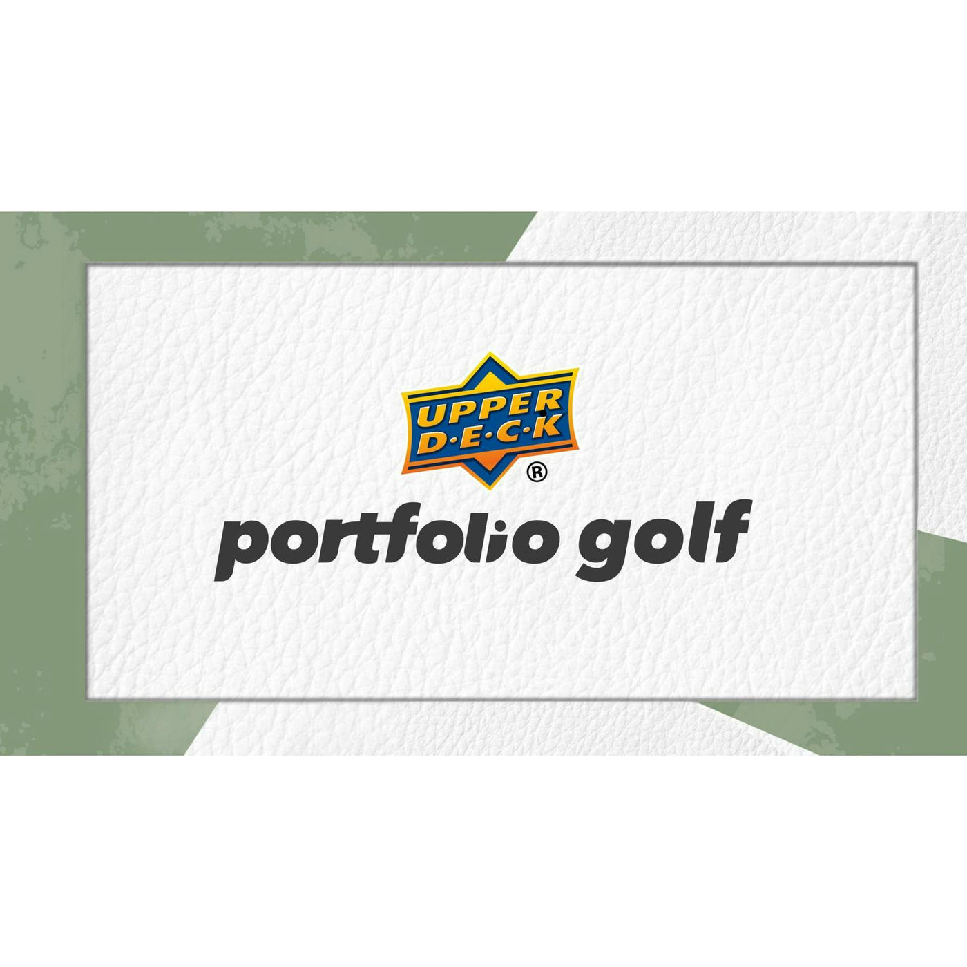 2024 Upper Deck Portfolio Golf Hobby Pack