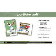 2024 Upper Deck Portfolio Golf Hobby 16-Box Case