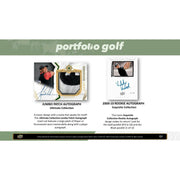 2024 Upper Deck Portfolio Golf Hobby 16-Box Case