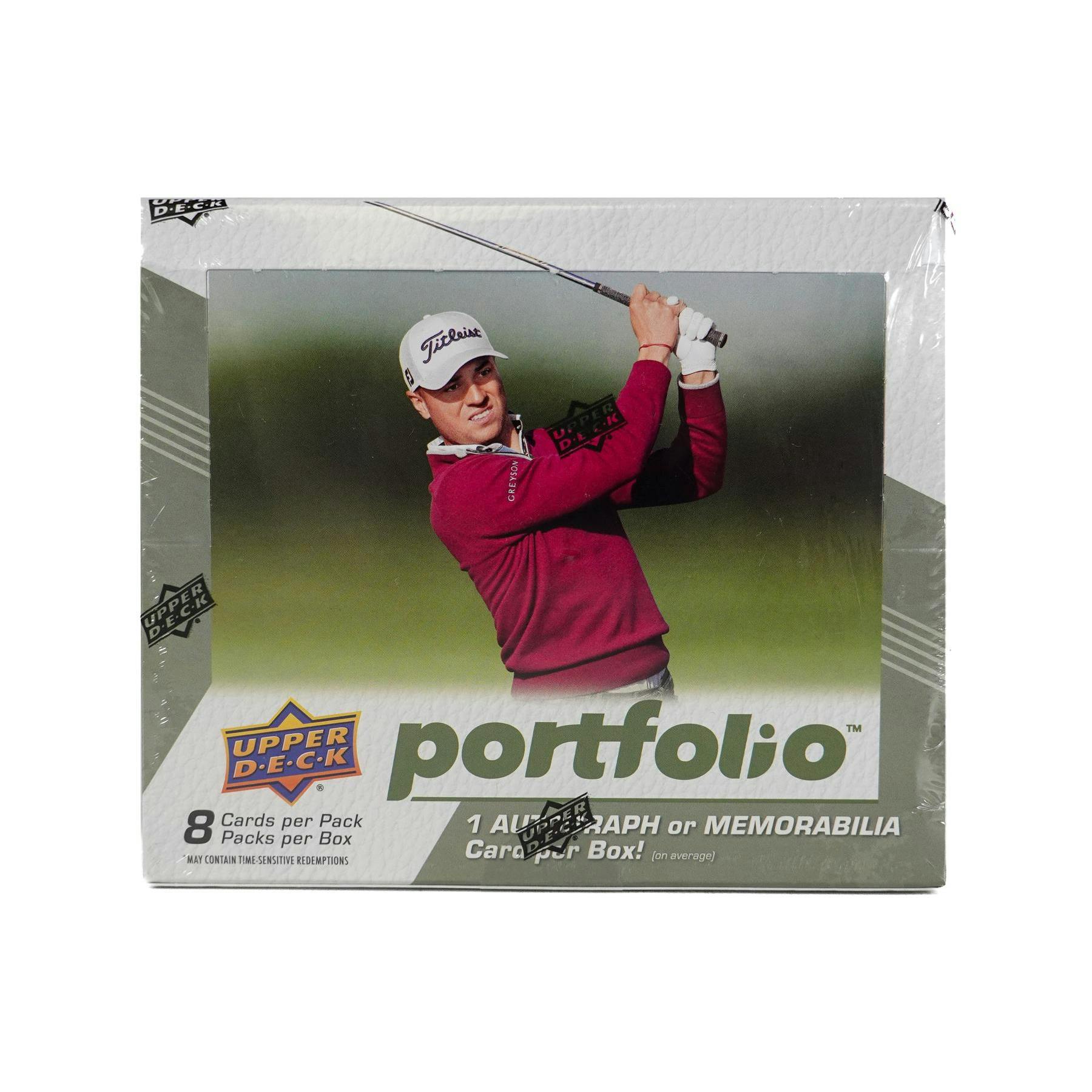 2024 Upper Deck Portfolio Golf Hobby 16-Box Case
