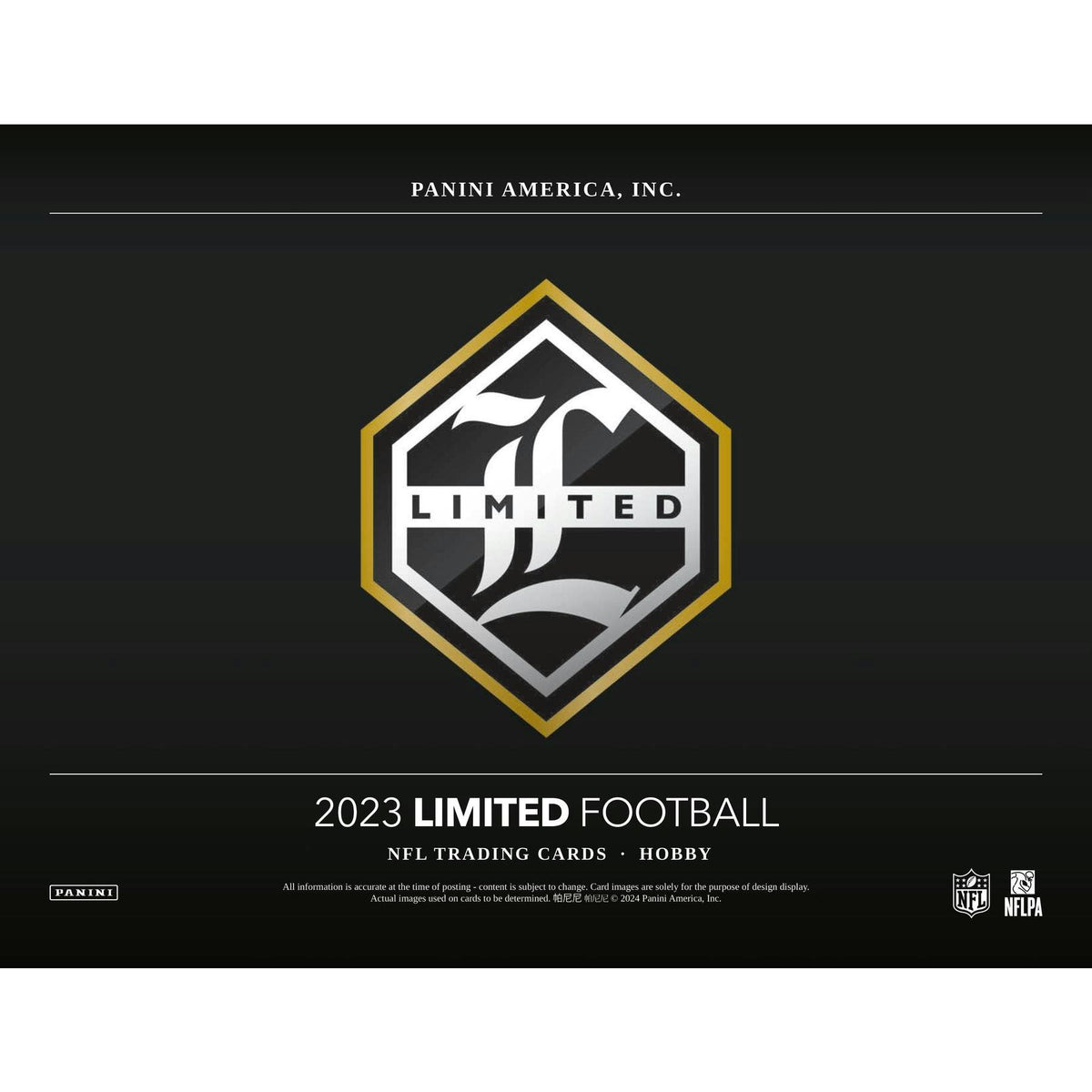 2023 Panini Limited Football Hobby 14-Box Case
