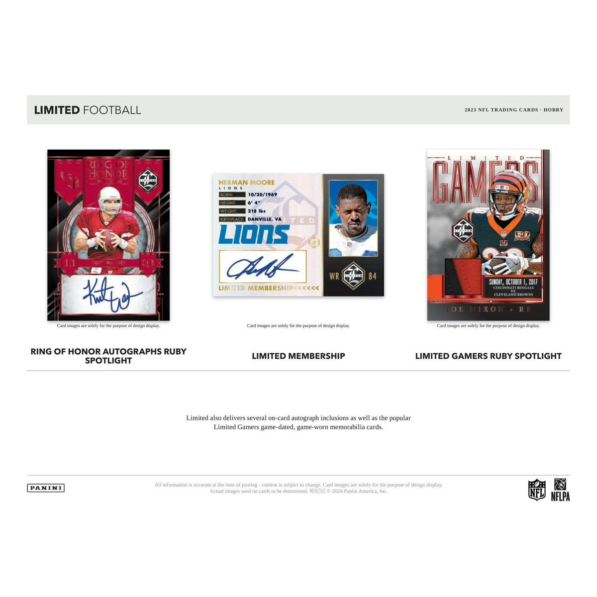 2023 Panini Limited Football Hobby 14-Box Case