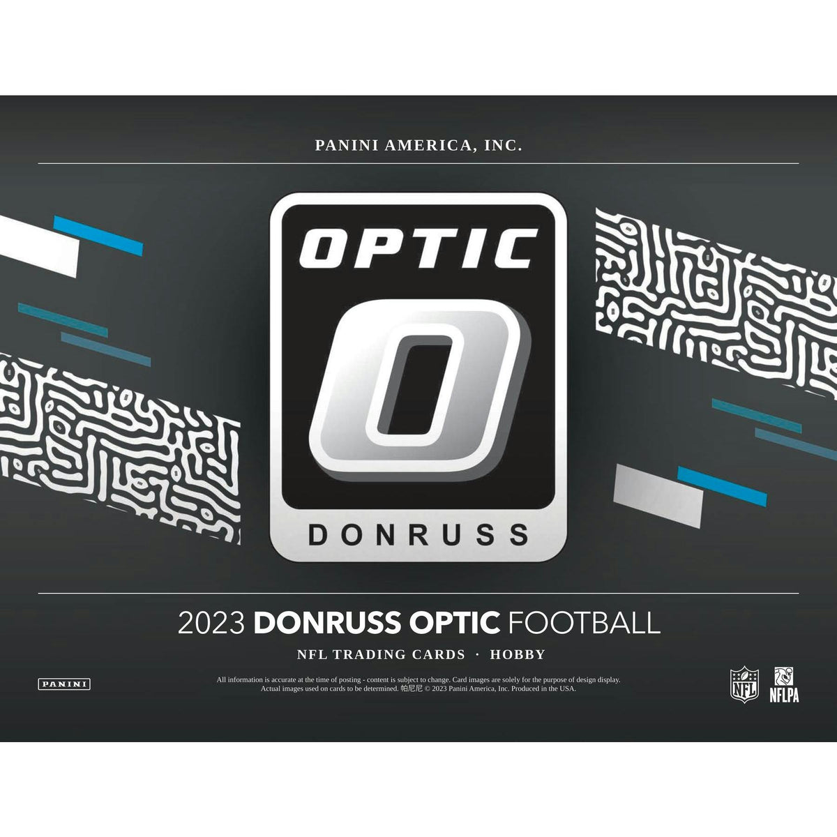 2023 Panini Donruss Optic Football 1st Off The Line FOTL Hobby Box