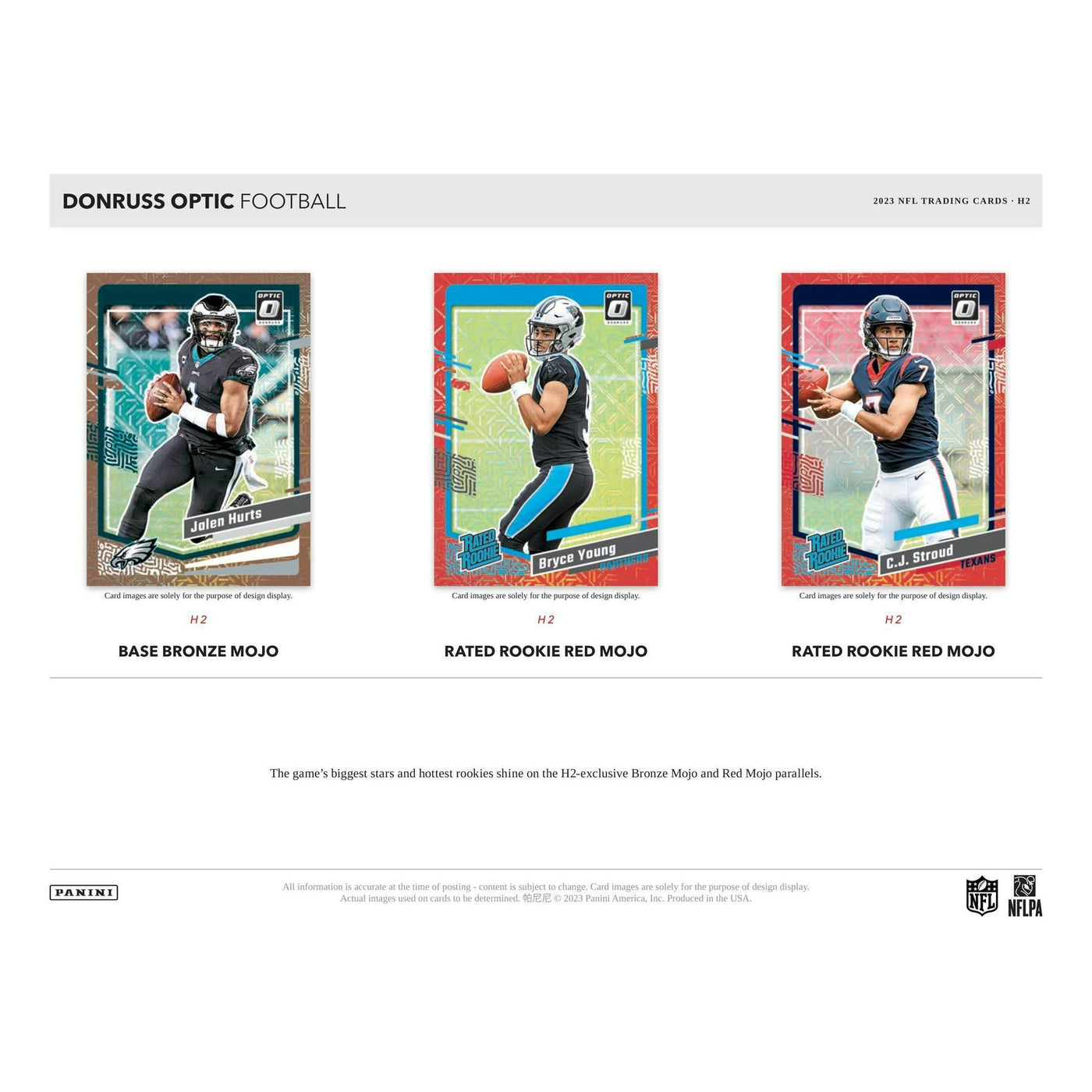 2023 Panini Donruss Optic Football H2 Box