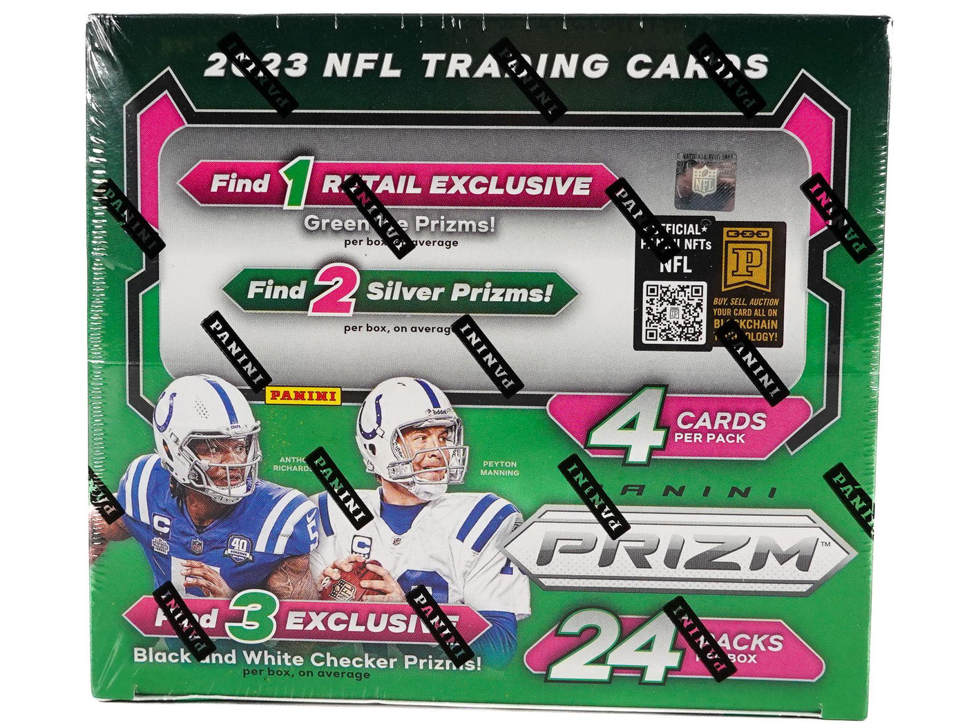 2023 Panini Prizm Football 24-Pack Retail Box