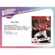 2024 Topps Big League Baseball Hobby 20-Box Case